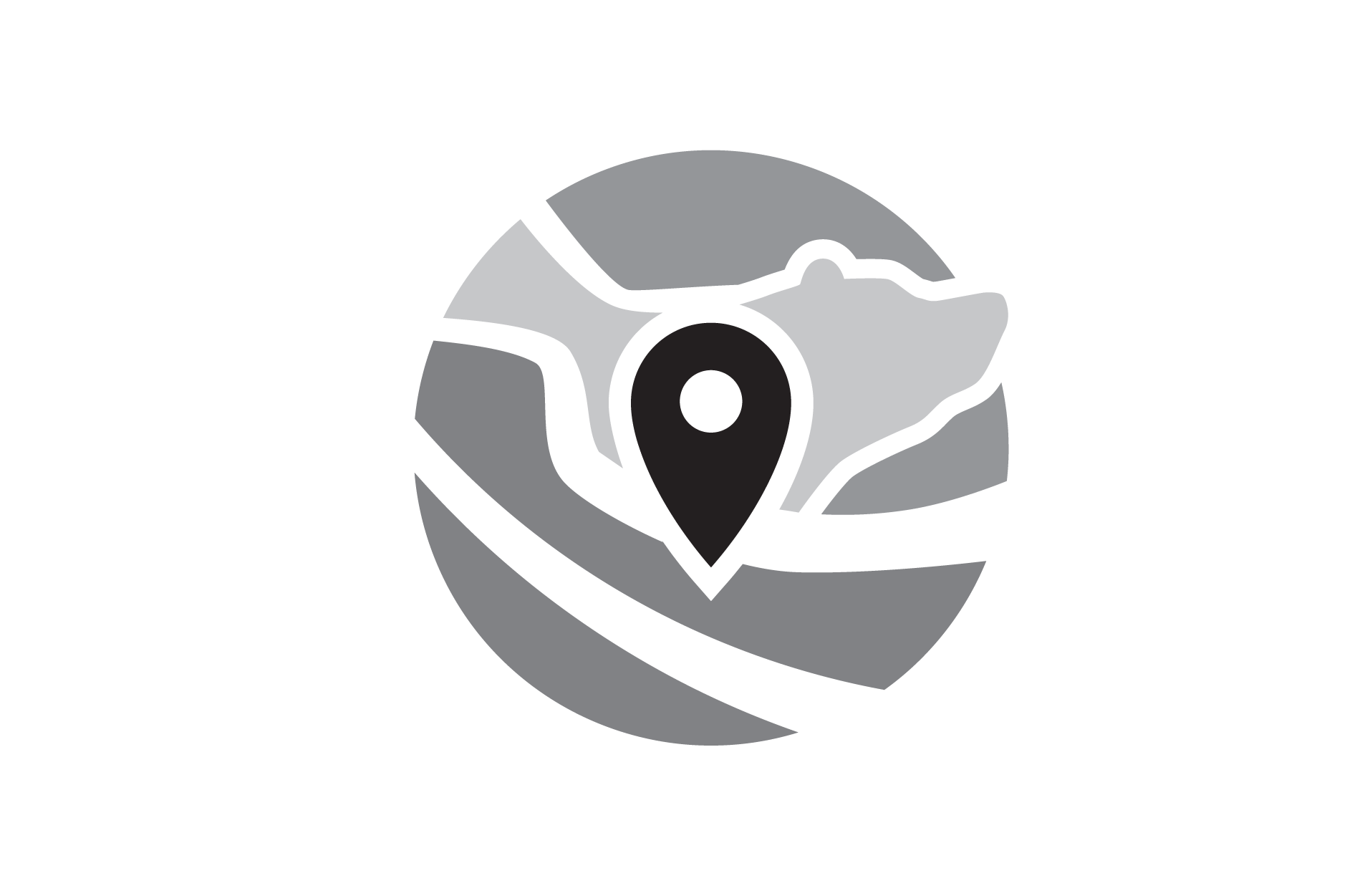 Tourism Cochrane greyscale logo