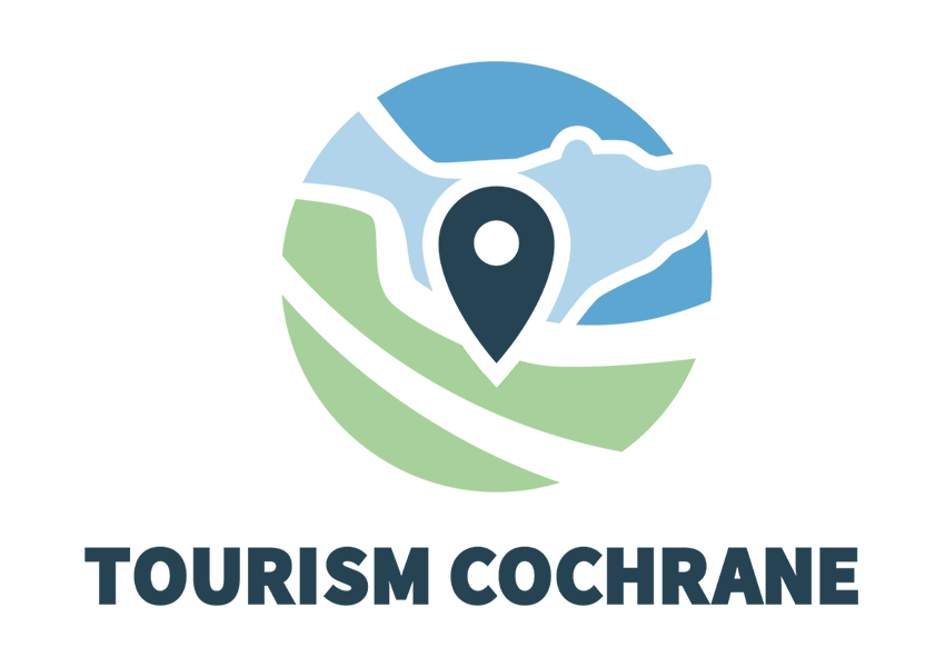 Tourism Cochrane vertical logo